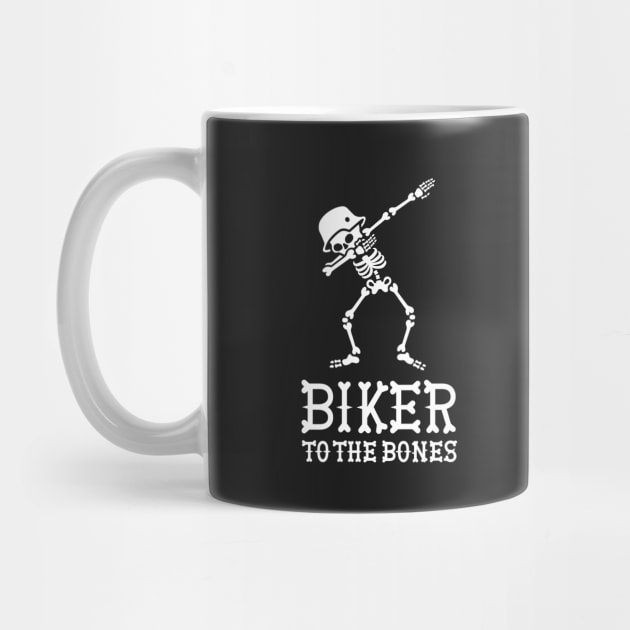 Dab dabbing biker to the bones by LaundryFactory